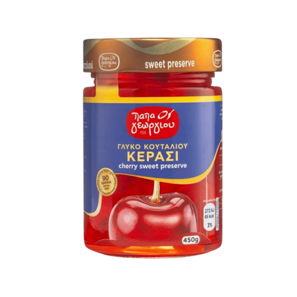 Kirsche Löffelsüßigkeit (450g) Papageorgiou - Araxxon